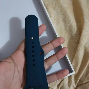 [Tali Jam Tangan]Silicone Strap for IWatch Apple Watch Series 11 10 9 8 7 6 5 4 3 Ultra 3 2 Se 3 2 49mm 46 45 44 42 41 40 38mm Soft Rubber Replacement Band Accessories for Smartwatch I8 S10 S8 S9 Pro Max T900 T800 Ultra 8 MAX 9 PRO S20 T500