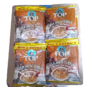 2 Renceng Top Gula Aren Tubruk 30 sashet - Gula Aren Asli - Food, Sugar Susu Manis
