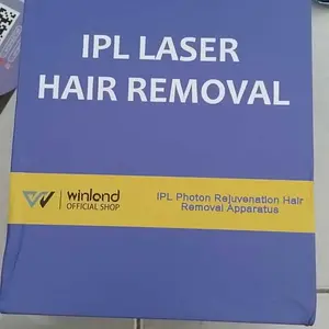 Winland IPL laser Hair Removal Permanent Perontok IPL laser Penghilang Bulu Sakit 999999 Flash