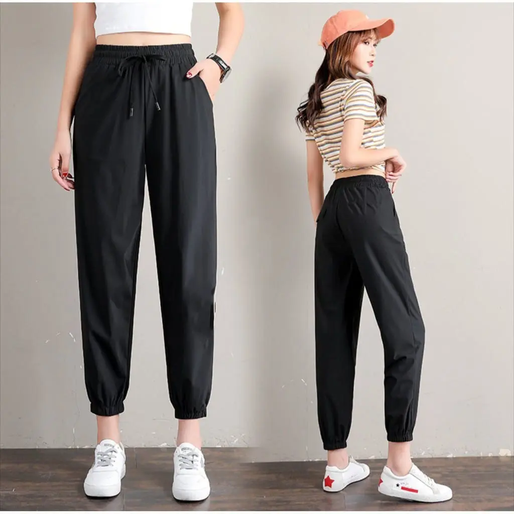 CELANA TRAINING UNTUK PRIA DAN WANITA CELANA JOGGER PREMIUN CELANA DEWASA celana korea olahraga wanita pria mnxd abu sport