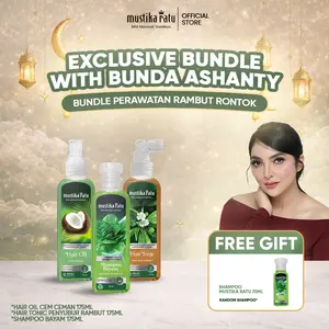 [Bunda Ashanty Favorite] Mustika Ratu Hair Care Paket Perawatan Rambut Rontok - 175 ml