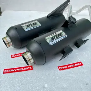 Knalpot Copy Cms Moncong SHIJIRO original Vin Project fullsistem motor vario 125/150 beat scoopy mio nmax aerox pcx suara bass adem gerung Foto Kendaraan Motorcycle