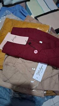 Product Review of Malayin19 Mecca blouse kemeja wanita polos linen kekinian Baju kerja atasan panjang muslim dewasa Casual Formal Kerah Nyaman Basic Santai from d**y 0