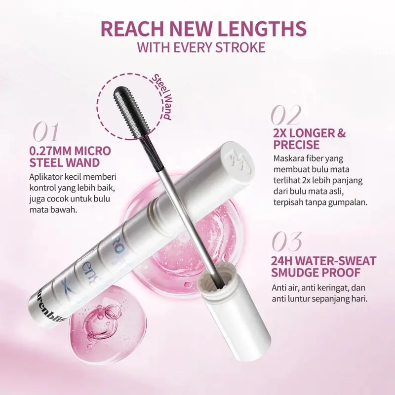 BNB BARENBLISS Roll to Volume Mascara | Roll To High Mascara | Roll To Length Mascara | ROLL TO CLEAN MASCARA REMOVER MASKARA 6