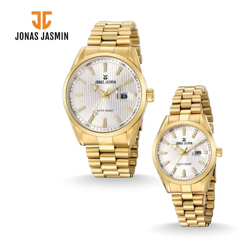 Jonas Jasmin - Jam Tangan Couple Analog JJ-3114M/L Watch Include Box Fullset 2