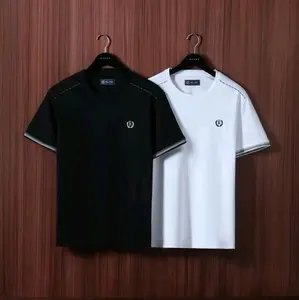 [100% ORIGINAL] RUCAS STITCH RIB TEE | RUCAS TAILOR ESSENTIALS | KAOS RUCAS BLACK BROWN GREY Pria Polos