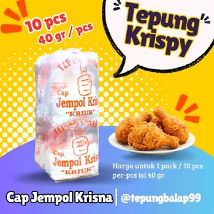 Tepung Krispi Cap Jempol Krisna 10 pcs (per pcs 40 gr)