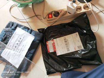 Product Review of Batik Barata 2 katun slimfit kemeja denim pria premium Formal Motif Nyaman Panjang Kain Kerja Baju Hitam Biru Hem Casual Pendek Kantor Navy Cowok Distro kemeja  paspampres  original from B**g U**n 2