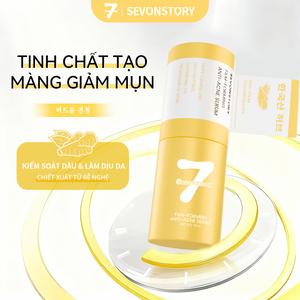 【SevonStory】Tinh chất tạo màng giảm mụn, làm sáng da, kiềm dầu và dịu nhẹ làm da. Phù hợp với da dầu, da mụn, da nhạy cảm, giúp thu nhỏ lỗ chân lông, hỗ trợ giảm viêm, mang lại cảm giác tươi mát không gây bết dính