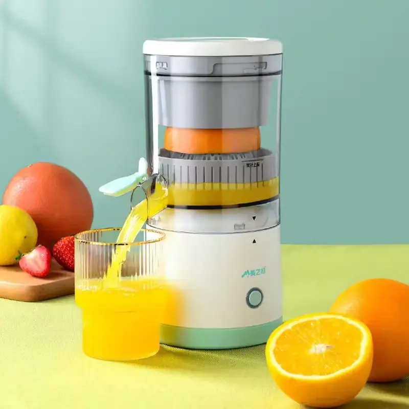 Ju479 Portable Electric Juicer USB Rechargeable Two-Way Spiral Cup Home Multifunctional Fruit Juicer Portable Dual-Power Juice Blender fresh juice  blender