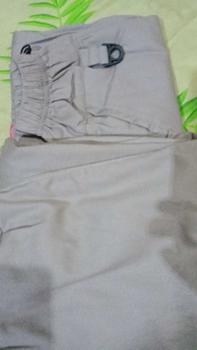 Product Review of Celana Rose Cargo anak perempuan korean style 1-13 tahun Low waist katun drill  Abu Hitam Putih  Cewek unisex Wanita from N**i A**🌼 0