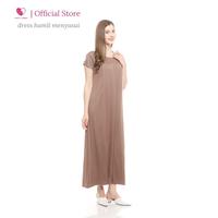Gambar Home Dress Busui Friendly Bukaan Kanan Kiri | Maternity Nursing Dress - Frappucino dari Baju Hamil Menyusui Happymomma Kota Tangerang Selatan 3 Tokopedia