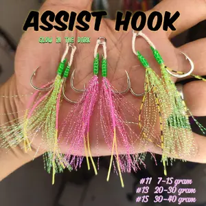 Assist hook iseama GID 10-40 gram Lure Umpan Pancing