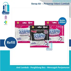Bagus Serap Air Dehumidifier Refill Penyerap Udara Lembab Bau Cegah Ngengat Penjamuran