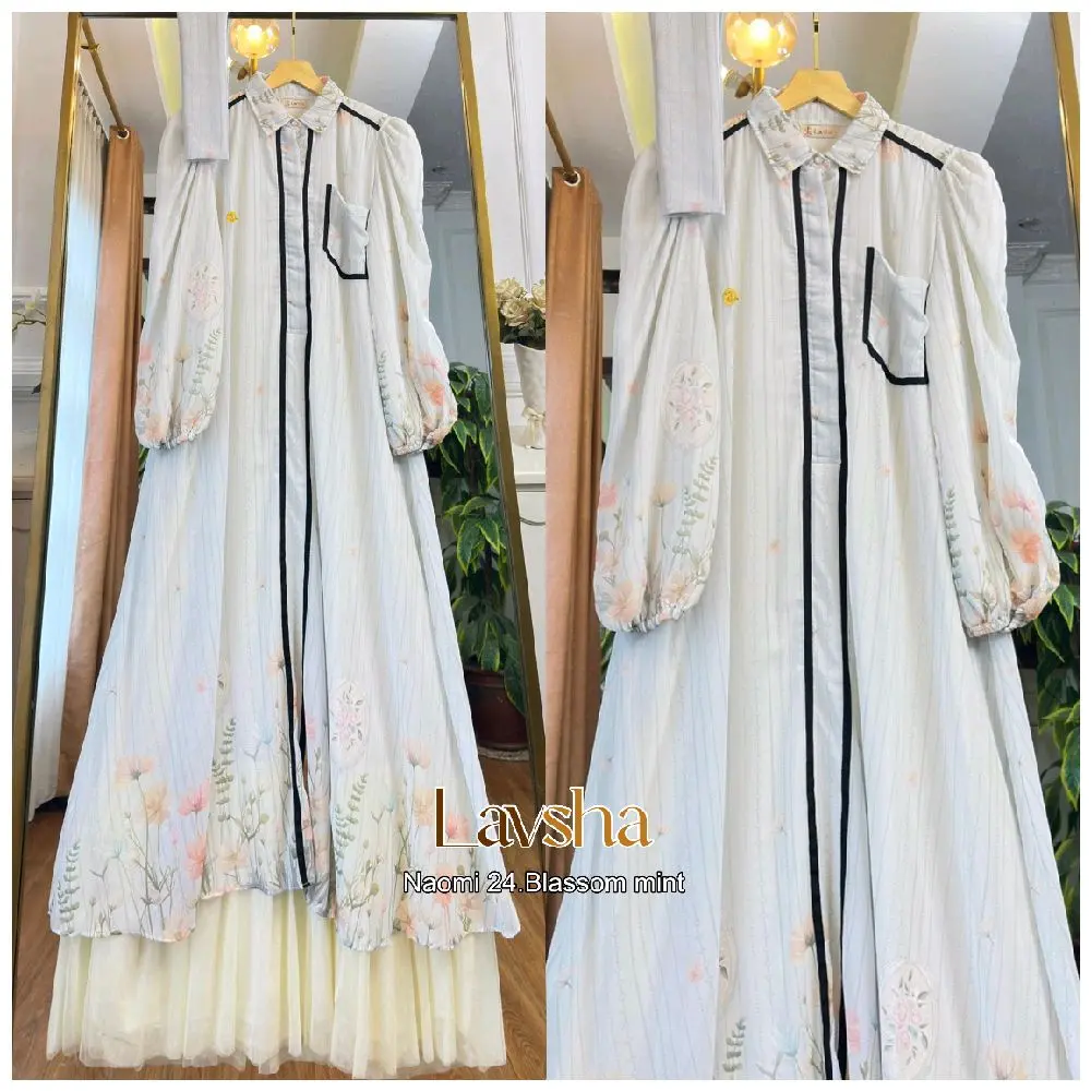 Naomi 24.Blassom Mint