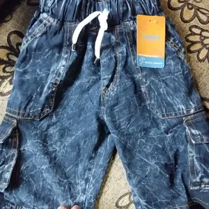 Celana Anak Cargo Pendek Jeans Fashion -