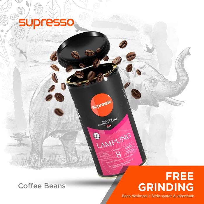 Gambar Supresso Lampung Coffee Beans dari INDRACO Store Kab. Gresik Tokopedia