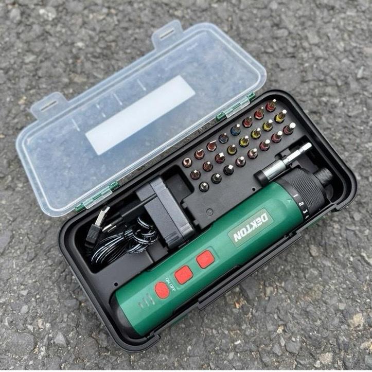  Máy vặn vít mini chính hãng Dekton  DK-VT08PLUS 8Nm  chính hãng 