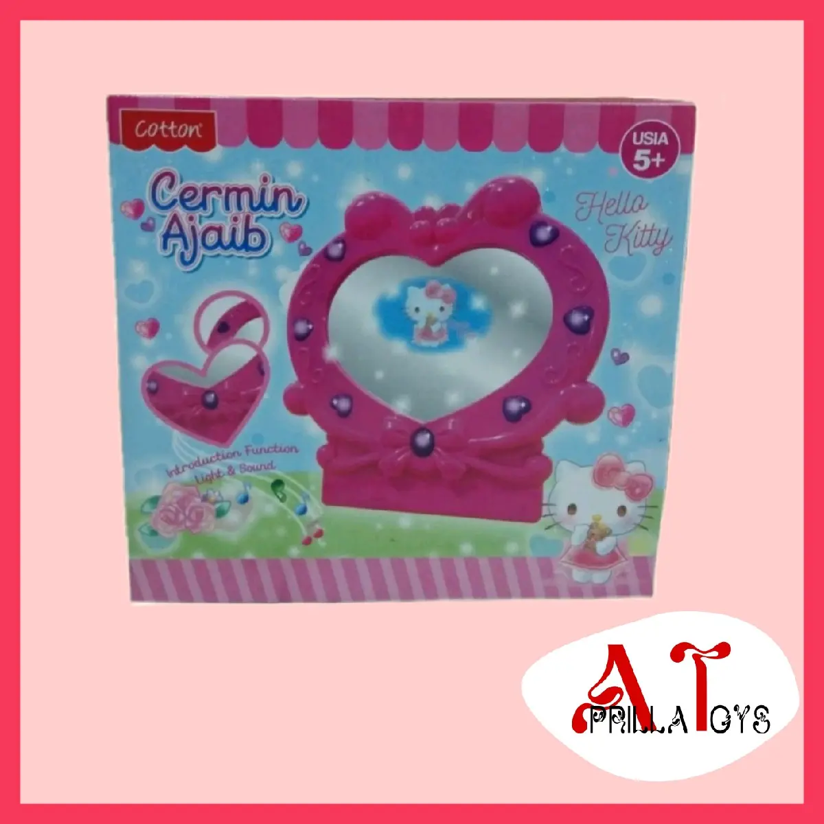 Mainan Anak Cermin Ajaib Lampu Suara