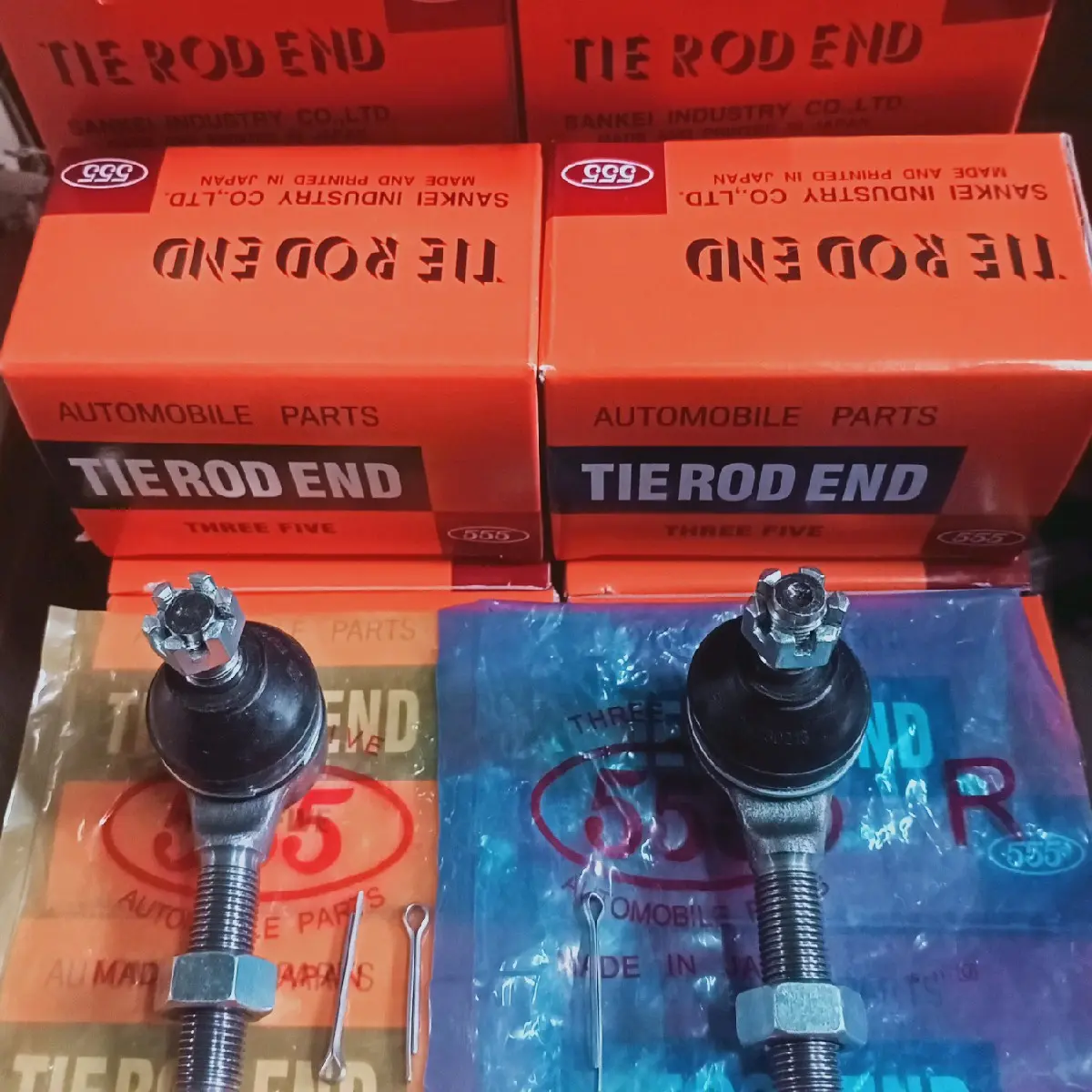 Tierod end Tierod Pendek Tirod Suzuki Carry ST100 Futura 1set 555 Original Made in Japan