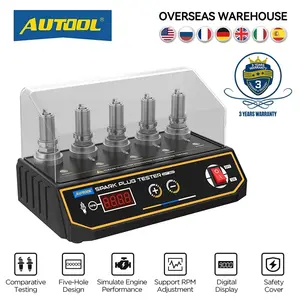 Terbaru Original AUTOOL Car Spark Plug Tester Ignition Testers 220V 110V Automotive Diagnostic Tool