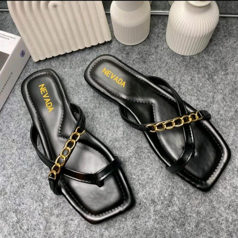 Sendal Wanita Korea Style Empuk Terbaru Model Japit - Cewek 2