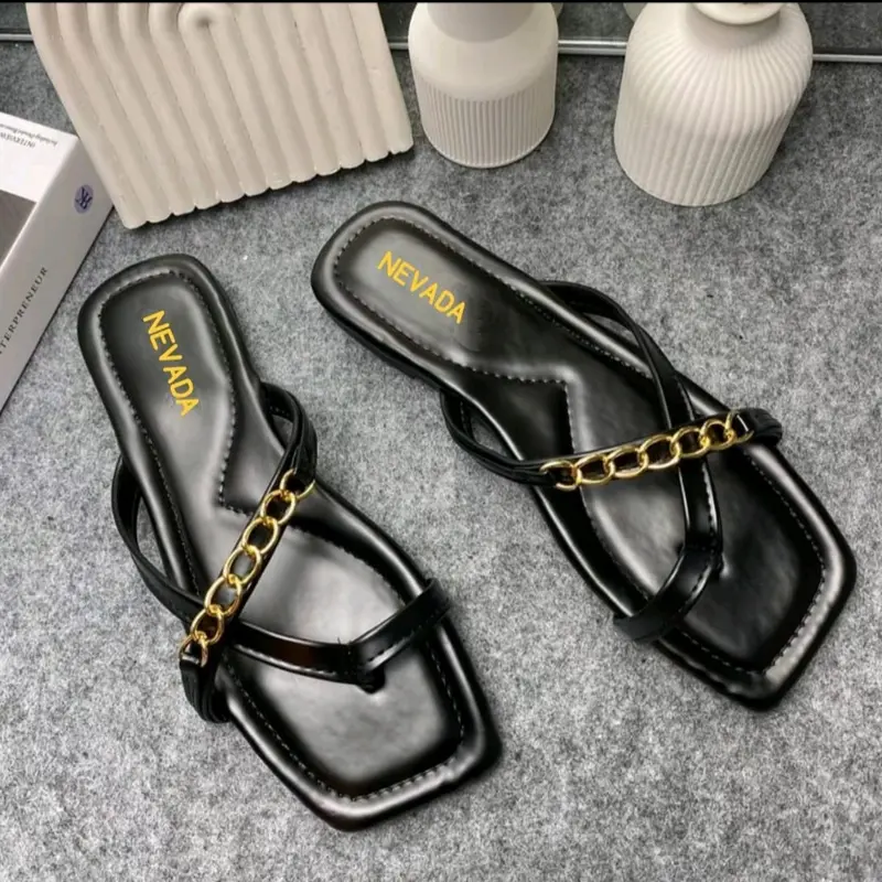Sendal Wanita Korea Style Empuk Terbaru Model Japit - Cewek 2