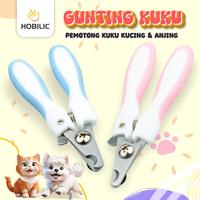 Gambar Hobilic Gunting Kuku Kucing Anjing Set + Kikiran Perlengkapan Grooming Pet Nail Clipper Kikir Kuku - Pink dari Hobilic Kota Administrasi Jakarta Pusat 1 Tokopedia