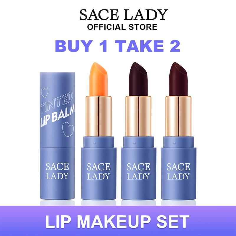 LIVE Son Môi Đổi Màu SACELADY Không Thấm Nước Lâu Trôi Dưỡng Ẩm