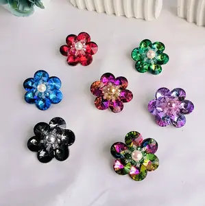 Ophila Brooch dengan Kristal Berkualitas Tinggi dan Klip - Clips