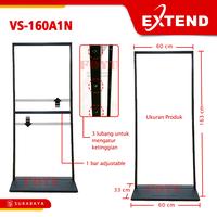 Gambar Extend VS-160A1N Stand Display Banner Poster Menu Promosi 59 160 59x160 cm Tripod Besi Indoor Outdoor - VS Only dari Foyu Photo Kota Administrasi Jakarta Selatan 3 Tokopedia