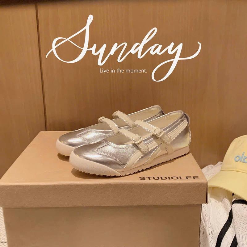 (Form rộng lùi 1 size) Giày búp bê nữ LIIN mũi tròn  siêu xinh đế bằng phong cách tiểu thư Hàn Quốc