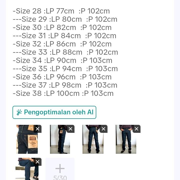 Celana Jeans Standart Wr4ngl3r Pria/Celana Reguler Pria Size 27-38/Celana Panjang Pria High Quality Denim Standar Straight 6