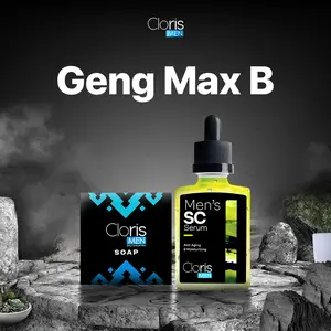 Clorismen Geng Max B - Paket Termurah Menghilangkan Jerawat dan Kerutan  Perawatan Wajah Pria