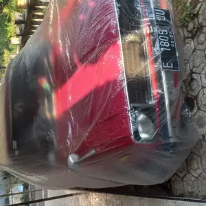 Cover Mobil Transparan Plastik Tebal Sarung Mobil Bening Anti Air Debu Selimut Mantel Pelindung Cat Cuaca Sekali Pakai Sedan SUV MPV Size L XXL