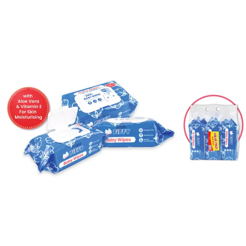 FIFFY BABY CALENDULA WIPES (100 SHEETS X 3) 98-140 TikTok Shop