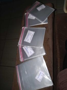 Product Review of Opp Lem Roti plastik Buat packing Aksesoris I Plastik Opp Lem Polos Isi 100 pcs from A**a Q**n 0