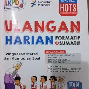 Buku Ulangan SD Mi / LKPD Ulangan Harian Formatif & Sumatif Kurikulum Merdeka Kelas 1 2 3 4 5 6 - Pustaka Baru Press / Pustaka Baru Press - PB Siswa