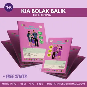 Buku Kesehatan Ibu Dan Anak Bolak Balik Kemenkes Edisi 2021 Buku KIA BolakBalik Original