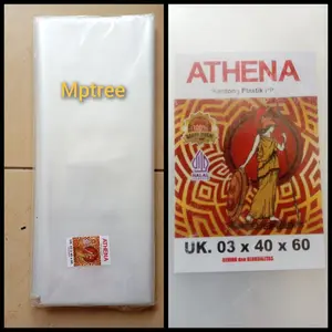 Plastik Laundry Athena Kiloan PP Bening /Murni /Murah 40x60