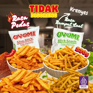 COD Snack Tidak Digoreng HALAL Snack Sehat Snack Viral Snack Korea Snack Stik Beras Pedas Rumput Laut Camilan Renyah Gurih Enak Snack Anak Keluarga Jajanan Kekinian Promo COD Murah