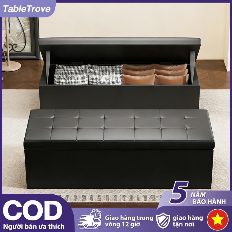 TableTrove Ghế 2 trong 1 có thể gấp hộp - đựng đồ đa năng Gấp gọn chắc chắn