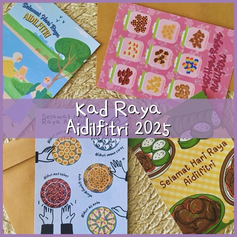 KAD RAYA AIDILFITRI 2025 - KAD RAYA CANTIK - TikTok Shop Malaysia
