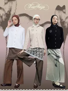 TOME AME - HIKAMI T SHIRT LONGSLEEVE BUTTON - KAOS POLOS LENGAN PANJANG 20S