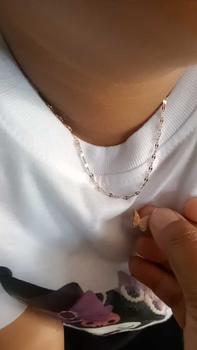 Product Review of Kalung Wanita Aksesoris Fashion Titan Pecah Kopi Kupu Anti Karat Tidak Luntur Harian Titanium Kulit from M**i V**s 0