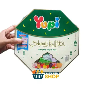 Yupi Box Gift Idul Fitri dengan Bonus 2 Sachet  Gummy