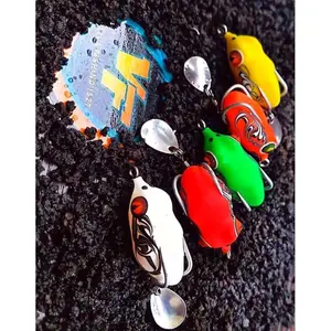 softfrog vab ripitit + lure + soft frog + umpan casting gabus + umpan gabus + casting + umpan toman casting gabus