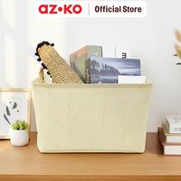 Gambar AZKO Stora Kotak Penyimpanan Lipat Fabric Kotak Serbaguna Wadah Simpan Storage Box Boks Organizer - Khaki dari AZKO ID Kota Administrasi Jakarta Pusat 1 Tokopedia