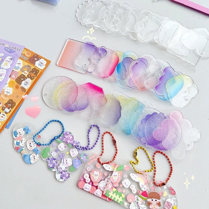 Guka keychain cream glue Sticker set diy crafting handmade kit - TikTok ...
