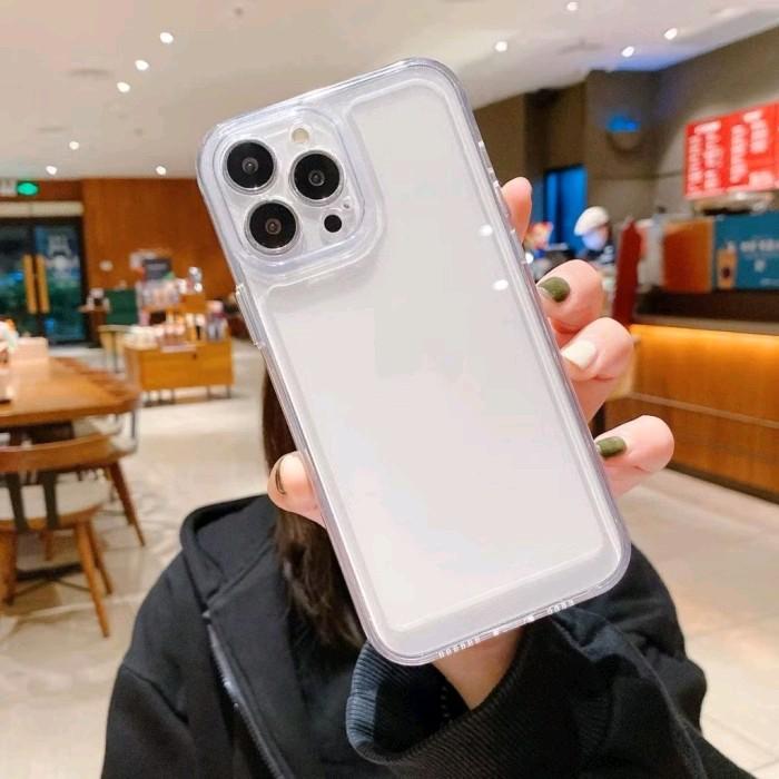 Soft Case Clear Hitam Inf Smart 5/Smart 6/ Smart 7/ Smart 8 /Hot 40i/ Hot 30/ Hot 30i/ Hot 9 Play/ Hot 20/ Hot 20i/Hot 11S NCF Casing Silikon Bening transparan 5